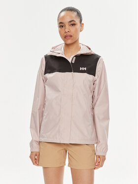 Helly Hansen Helly Hansen Kurtka przeciwdeszczowa W Vancouver Rain Jacket 53587 Różowy Regular Fit