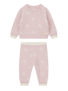 Guess Guess Set džemper, hlače i portikla A6BG03 Z1320 Krem Regular Fit