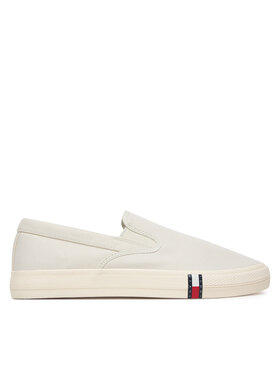 Tommy Jeans Tommy Jeans Πάνινα παπούτσια Archive Vulc. Y2K Slip On EM0EM01675 Λευκό