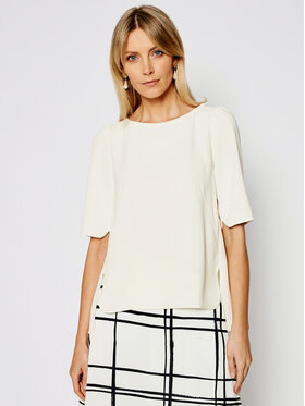 Marella Marella Bluzka Vanessa 31110311 Beżowy Relaxed Fit