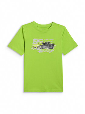 4F 4F T-Shirt ESPORTS RACING Zielony Regular Fit