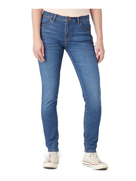 Wrangler Wrangler Jeansy W28KCL43H Niebieski Skinny Fit