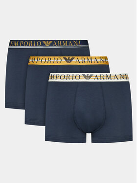 Emporio Armani Underwear Emporio Armani Underwear Komplet 3 par bokserek 111357 3F723 70435 Granatowy