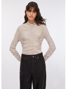 Liu Jo Liu Jo T-shirt MF5448J3825X0740 Beige Slim Fit