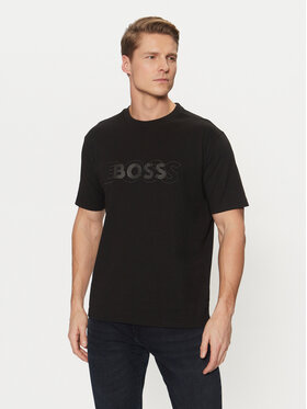 BOSS BOSS Тишърт 50531271 Черен Regular Fit