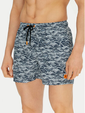Save The Duck Save The Duck Badeshorts DW1222M SIPO20 Blau Regular Fit