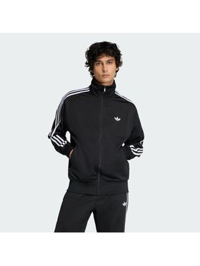 adidas adidas Sweatshirt Firebird KD8312 Schwarz Loose Fit