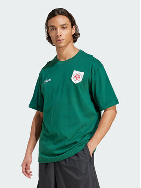 adidas adidas T-Shirt 151299 Zielony Loose Fit
