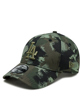 New Era New Era Czapka Painted Aop 940 La Dodgers 60364492 Zielony
