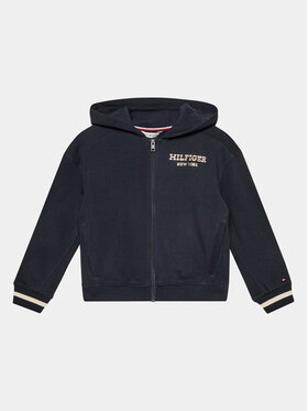 Tommy Hilfiger Tommy Hilfiger Bluza Monotype KG0KG07723 D Granatowy Regular Fit