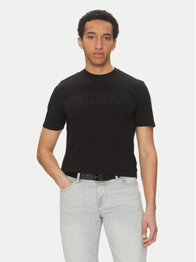 Guess Guess T-Shirt Z2YI11 J1314 Μαύρο Regular Fit