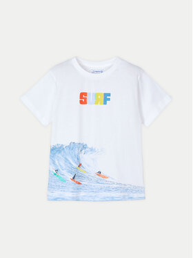 Mayoral Mayoral Тишърт 3046 Бял Regular Fit