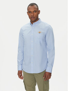 Aeronautica Militare Aeronautica Militare Сорочка 251CA1277CT3532 Голубий Regular Fit