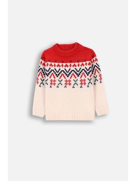 Coccodrillo Coccodrillo Sweter ZC4172101EBB-022 Kolorowy Regular Fit