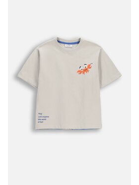 Coccodrillo Coccodrillo T-Shirt WC6143204RBK-019 Šedá Regular Fit