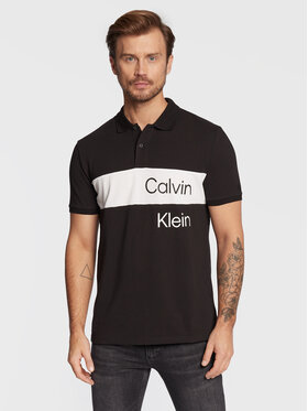 Calvin Klein Jeans Calvin Klein Jeans Polo J30J320887 Μαύρο Regular Fit