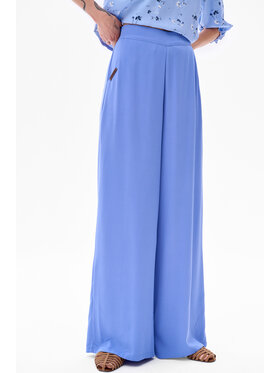 blue shadow blue shadow Spodnie damskie Queen Niebieski Regular Fit
