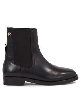 Tommy Hilfiger Tommy Hilfiger Μποτάκια Elevated Essential Bootie FW0FW07483 Μαύρο