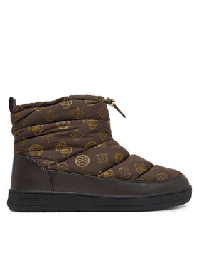 Guess Guess Μπότες Χιονιού FLFVIC FAB10 Σκούρο καφέ