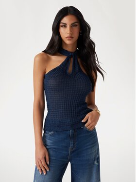Guess Guess Top 175373 Niebieski Classic Fit