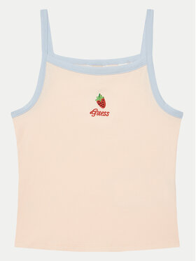 Guess Guess Топ J5GI07 KCU20 Рожевий Slim Fit