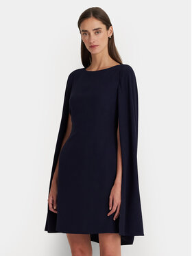 LAUREN RALPH LAUREN Lauren Ralph Lauren Коктейлна рокля 253855210007 Тъмносин Relaxed Fit
