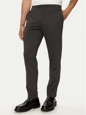 Calvin Klein Calvin Klein Pantaloni din material K10K113647 Gri Comfort Fit