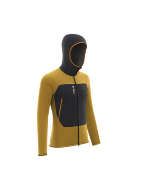 Millet Millet Bluza techniczna Fusion Grid Hoodie M Żółty Active Fit