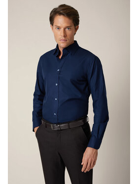 Lancerto Lancerto Koszula Assunta KO073225000013 Granatowy Regular Fit