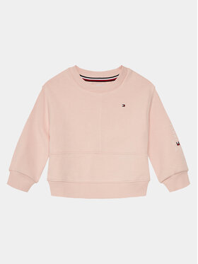 Tommy Hilfiger Tommy Hilfiger Džemperis Essential Cnk Sweatshirt KG0KG08094 Rožinė Regular Fit
