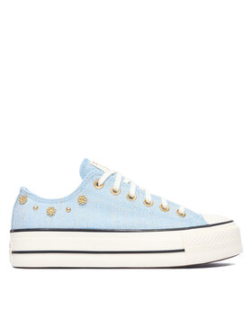 Converse Converse Sneakers aus Stoff Chuck Taylor All Star Heathered Glam A17596C Blau