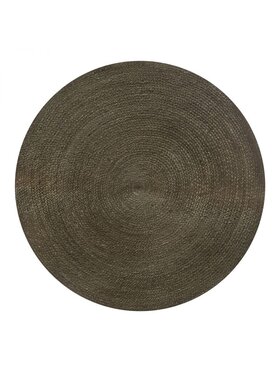 MIAhome MIAhome Dywan jutowy KHAKI okrągły 115 cm Khaki