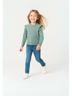 minoti minoti Sweter 12JUMPER 4 Zielony jasny Regular Fit