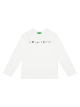 United Colors Of Benetton United Colors Of Benetton Блузка 3I1XC10Q3 Білий Regular Fit