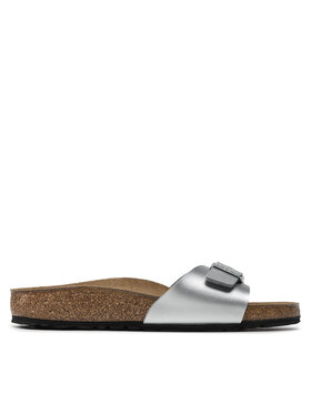Birkenstock Birkenstock Pantoletten Madrid Bs 0040413 Silberfarben