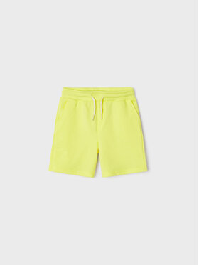 Mayoral Mayoral Pantaloni scurți sport 611 Galben Regular Fit