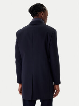 Bugatti Bugatti Vilnas mētelis 821628-84221 M Tumši zils Regular Fit