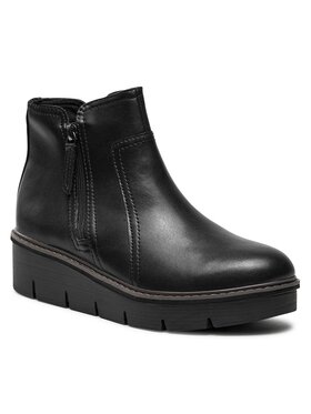 Clarks Clarks Боти Airabell Zip Airabell Zip Черен