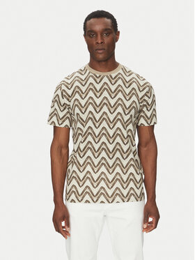 Liu Jo Liu Jo Тишърт QA5161 J7734 Кафяв Regular Fit