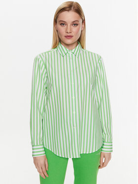 Tommy Hilfiger Tommy Hilfiger Marškiniai 1985 WW0WW38685 Žalia Relaxed Fit