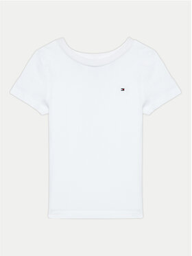 Tommy Hilfiger Tommy Hilfiger T-särk KB0KB04140 S Valge Regular Fit