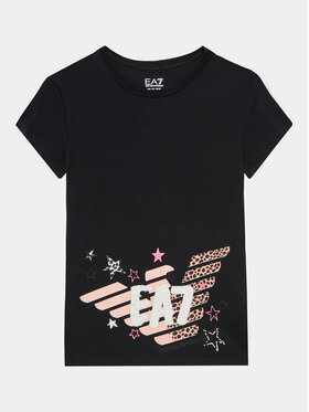 EA7 Emporio Armani EA7 Emporio Armani T-shirt 6RFT06 FJDZZ 1200 Nero Regular Fit