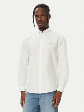 Tommy Jeans Tommy Jeans Koszula Oxford DM0DM23711 Biały Regular Fit