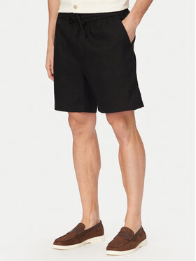 Tommy Hilfiger Tommy Hilfiger Шорти от плат Dover MW0MW44354 Черен Regular Fit