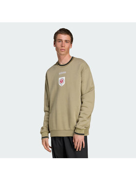 adidas adidas Longsleeve 151305 Zielony Loose Fit