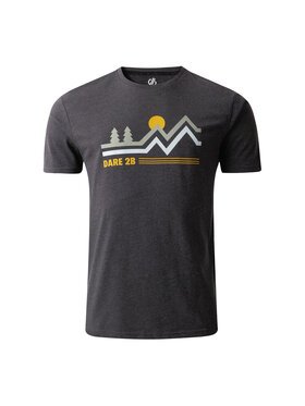Dare2B Dare2B T-Shirt Movement III Szary Short Fit