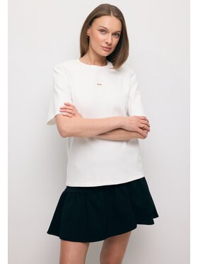 BIZUU BIZUU T-Shirt MELISA Biały Standard Fit