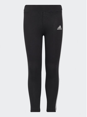 adidas adidas Клин Essentials 3-Stripes Leggings H65800 Черен Fitted Fit