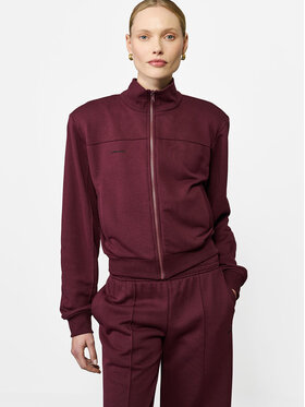 La Mania La Mania Bluza AMAL Bordowy Basic Fit