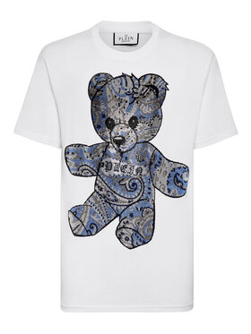 PHILIPP PLEIN PHILIPP PLEIN T-shirt 1099 Bianco Regular Fit